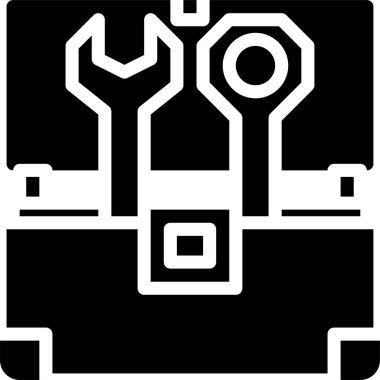 Araç kutusu simge vektör çizim