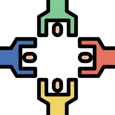 finans ve iş konsepti vektör illüstrasyonu 