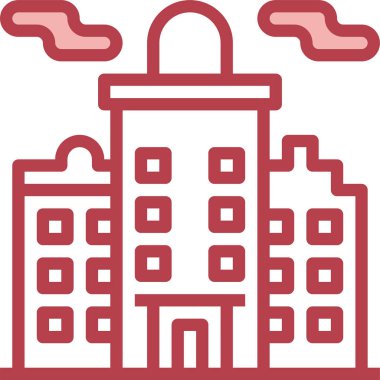 Amsterdam şehir simgesi, vektör illüstrasyonu