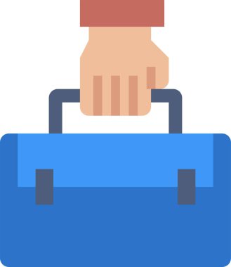 iş ve mali simge konsept vektör çizimi 