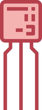 Elektronik konsept vektör illüstrasyonu