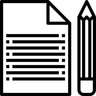 Harf satırı simgesi yazılıyor. Kağıt ve kalem.