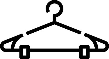 askı simgesi, vektör illüstrasyonu