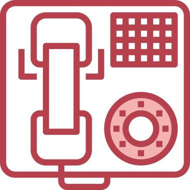 telefon konsepti vektör illüstrasyonu 