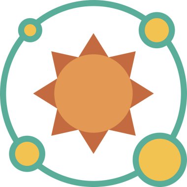 uydu istasyonu vektör illüstrasyonu