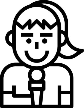 avatar simgesi vektör illüstrasyonu