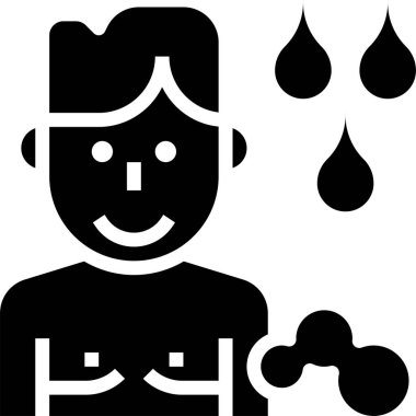 sıvı aqua su kavramı grafik vektör çizimi