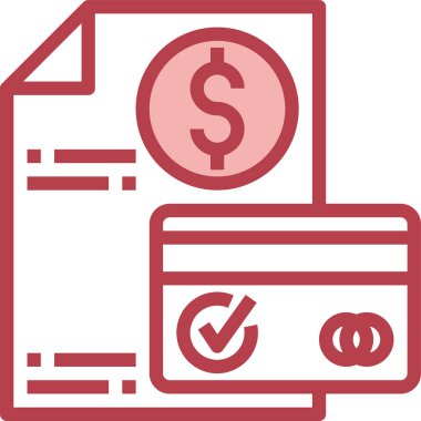 Kredi kartı vektör simgesi