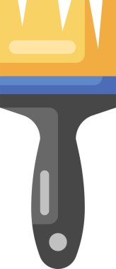 boya fırçası vektör çizim 