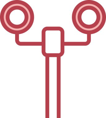 Yol yolu konumu konum konsept vektör illüstrasyon simgesi 