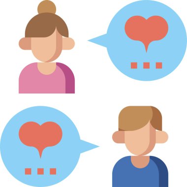 Geri bildirim simgesi, vektör illüstrasyonu yaz