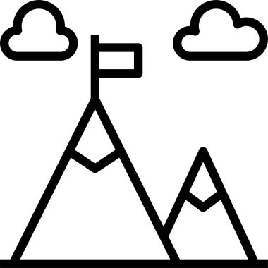 Doğa turizmi konsepti vektör illüstrasyonu