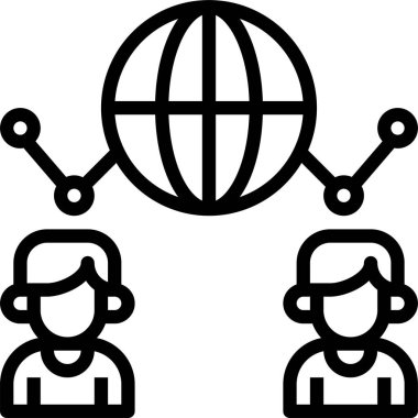 vektör illüstrasyon ağı kavramı 