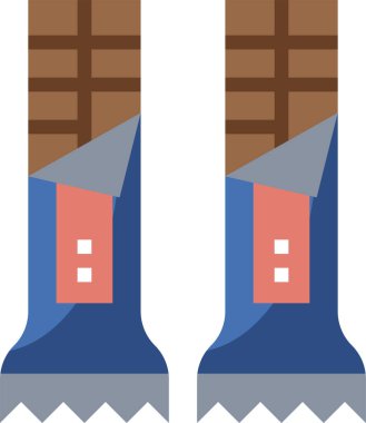 yiyecek ve içecek konsepti vektör modern resimleme simgesi 