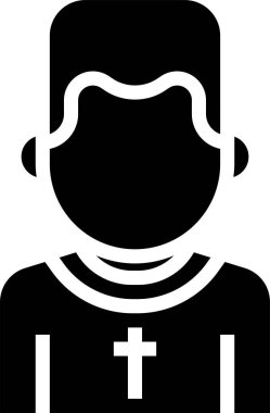 İlk komünyon elbisesi olan tatlı çocuk. Vektör