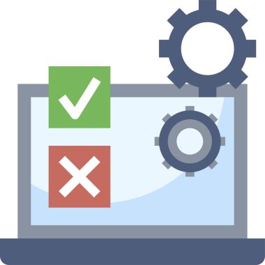 Elektronik konsept vektör illüstrasyonu