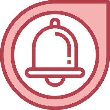 Acil durum düğmesi simgesi, vektör illüstrasyonu