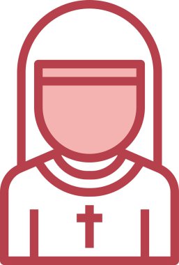 İlk komünyon elbisesi olan tatlı çocuk. Vektör