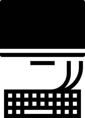 bilgisayar simgesi, vektör illüstrasyonu