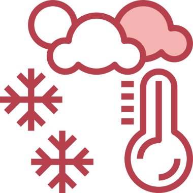 İklim simgesi, vektör çizimi