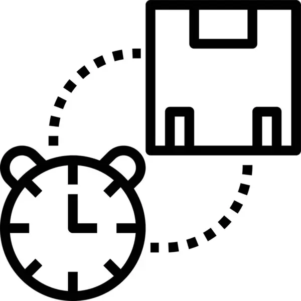 Ilustración Vector Concepto Tiempo — Vector de stock
