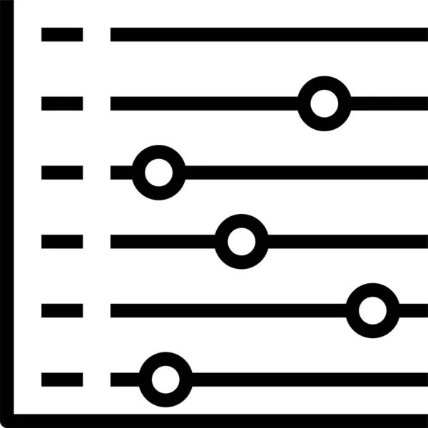 Vizualizace Obchodních Dat Pracovní Diagram Finanční Informatika — Stockový vektor