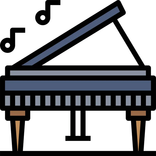 Música Sonido Icono Concepto Vector Ilustración — Archivo Imágenes Vectoriales