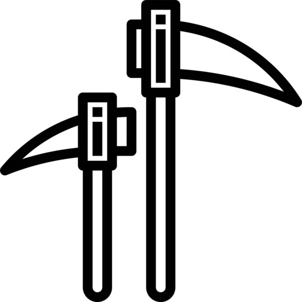 Sense Einfache Illustration Des Sensenvektorsymbols — Stockvektor