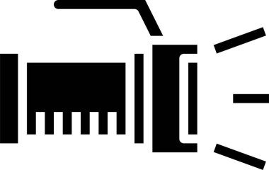 Keşif simgesi, vektör illüstrasyonu