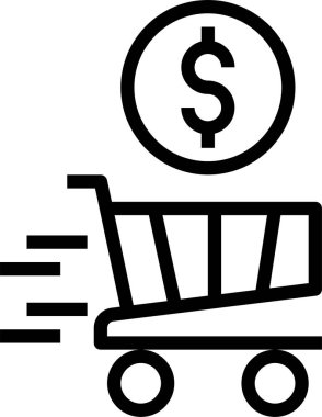 ikon vektör illüstrasyonunu öde 