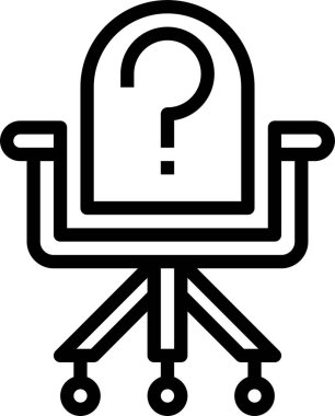 Boş simge yok, vektör illüstrasyonu