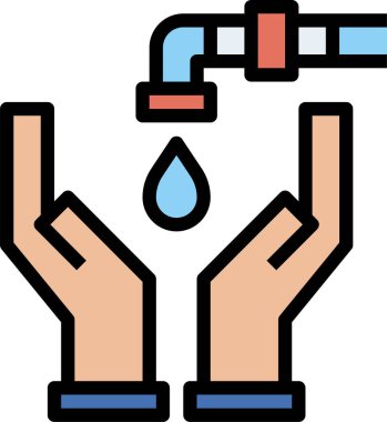 sıvı aqua su kavramı grafik vektör çizimi