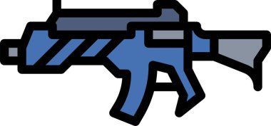 paintball konsept vektör çizimi 