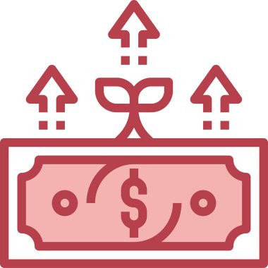 Bağ ilgisi simgesi, vektör illüstrasyonu