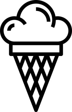 yiyecek ve içecek konsepti vektör modern resimleme simgesi 