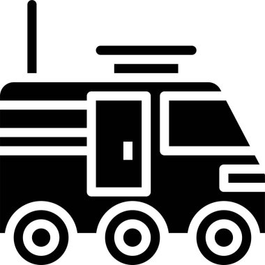 Koloni taşıma simgesi, vektör illüstrasyonu 