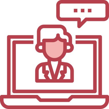 İnsanlar vektör illüstrasyonlu grafik simgesi 