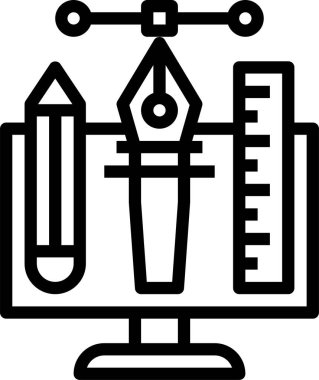 tasarım simgesi, vektör illüstrasyonu