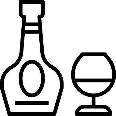 Konyak simgesi, vektör illüstrasyonu