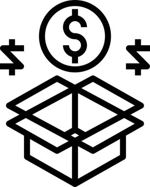 Bonus simgesi, vektör illüstrasyonu