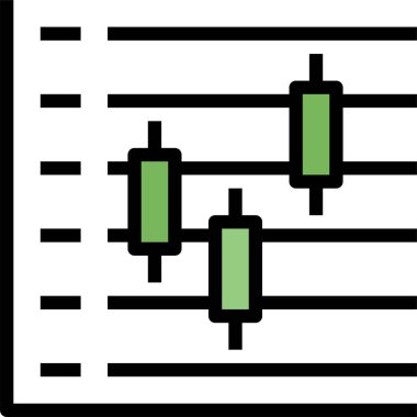 İş verisi görselleştirmesi. İşlem çizelgesi. Finansal bilgi