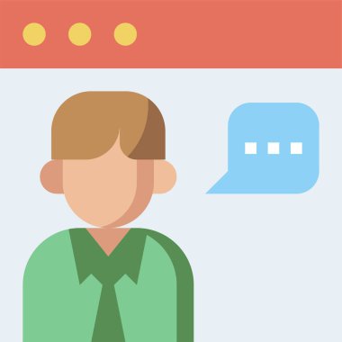 eğitim ve bilgi kavramı vektör illüstrasyonu 