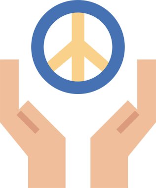 Dayanışma kavramı ikonu vektör illüstrasyonu 