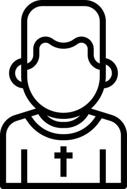 İlk komünyon elbisesi olan tatlı çocuk. Vektör