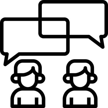 İletiler sohbet iletişim konsepti vektör illüstrasyonuName 