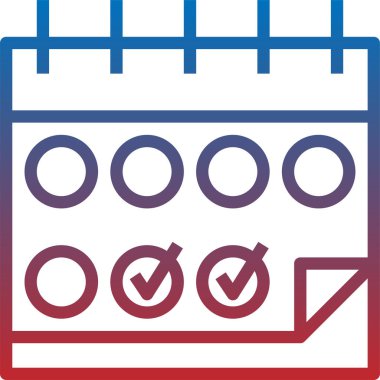 Zaman kavramı vektör çizim 