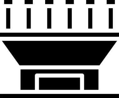 mimari konsepti grafik vektör illüstrasyonu 