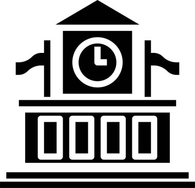 mimari konsepti grafik vektör illüstrasyonu 