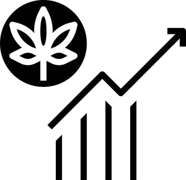 marijuana konsept vektör illüstrasyonu 