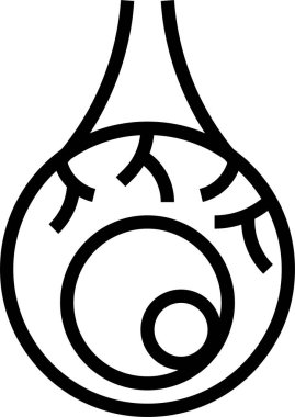 Cadılar Bayramı partisi zombi gözü simgesi